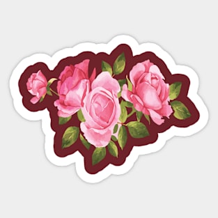 Flower Sticker